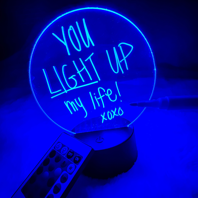 LED Love Note Light with Pen