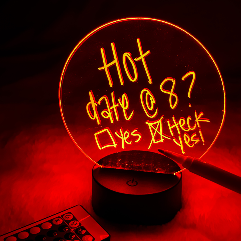 LED Love Note Light with Pen